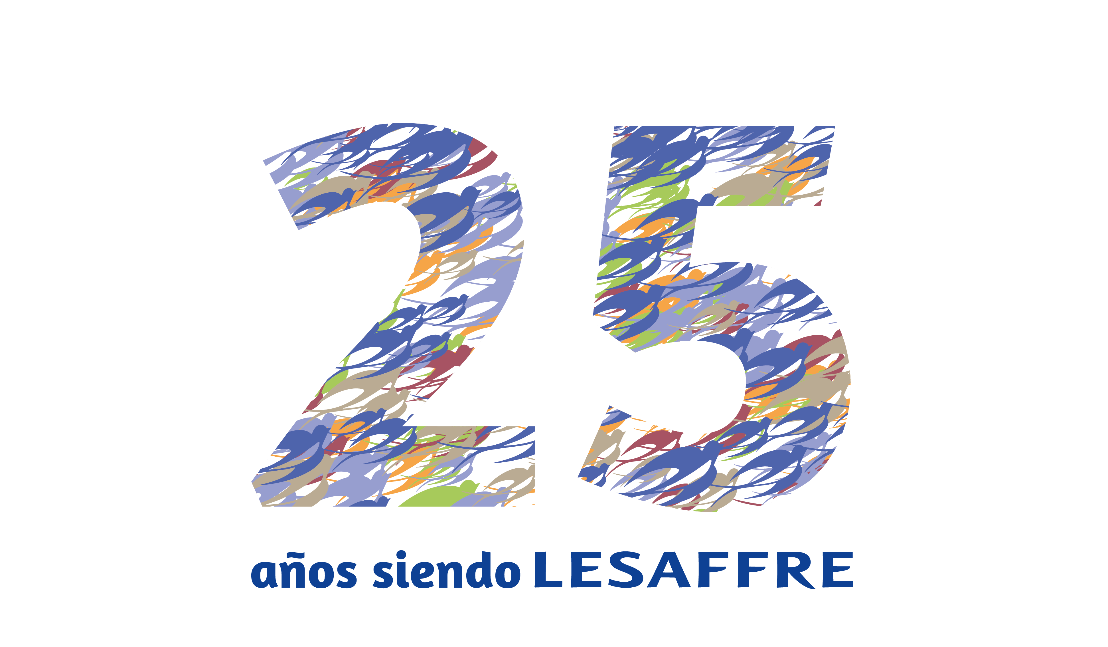 Lesaffre Logo - logo 25 años