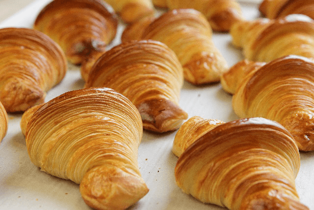 Uso de la levadura para elaboración de croissants