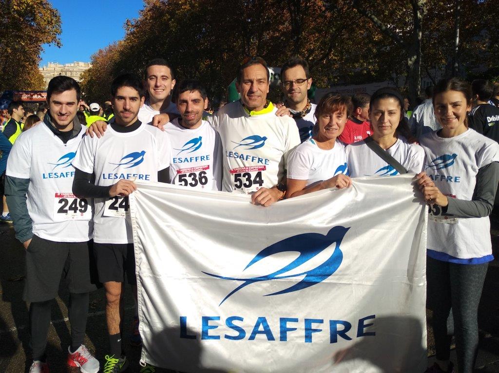 Lesaffre Ibérica participa de la III carrera de empresas