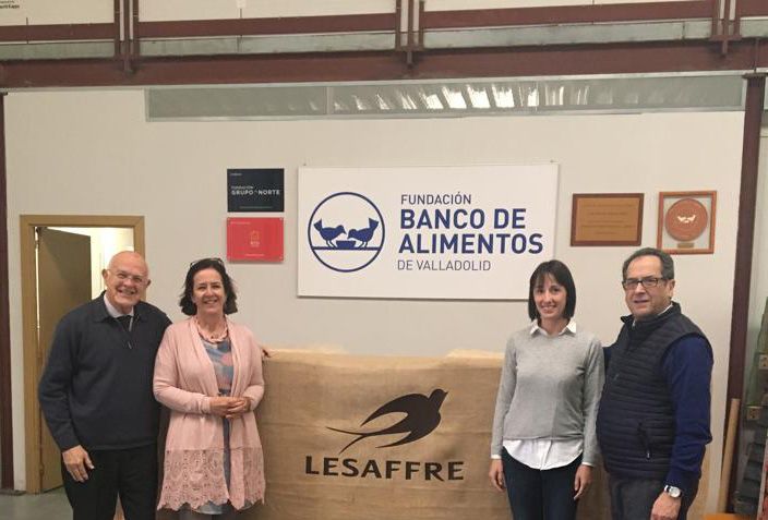 Donación Lesaffre 5.802 kg de azúcar al Banco de Alimentos