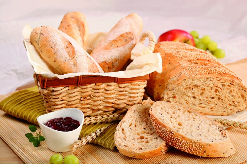 imagen de pan con soja