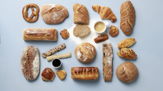 Innovación en panadería, variedad de panes